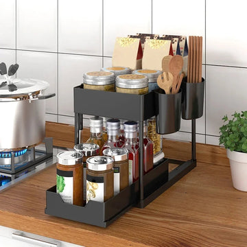 2 layer kitchen rack