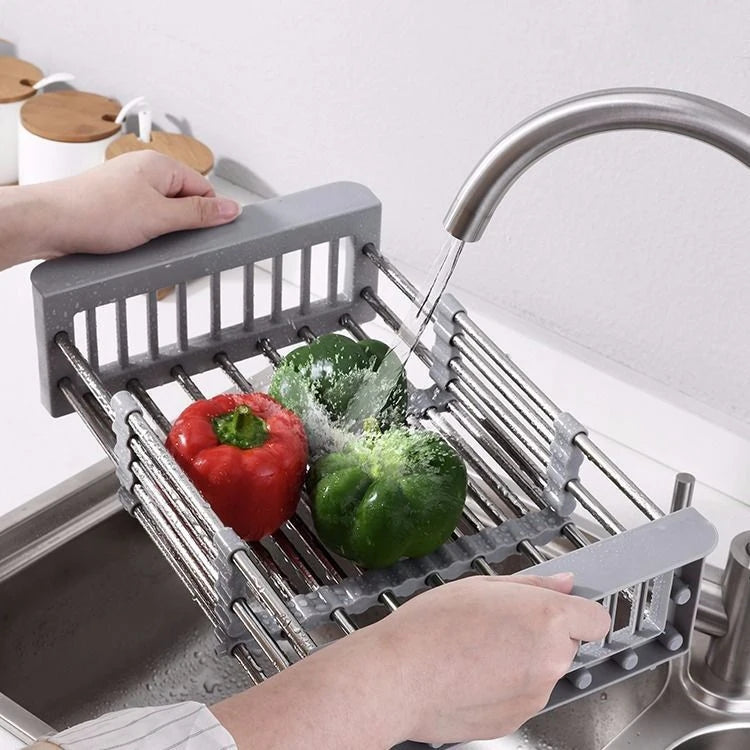 Retractable Tableware Dish Drying Holder