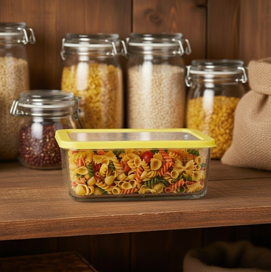 2.25L Glass Container with Lid (2097) by Limon