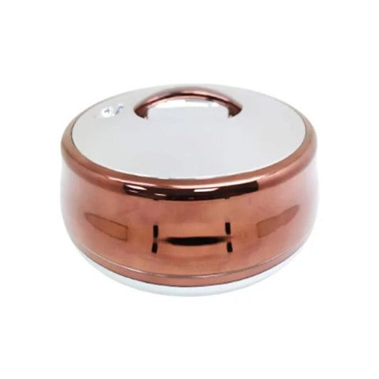HotPot 5Ltr - Round Choclate Silver