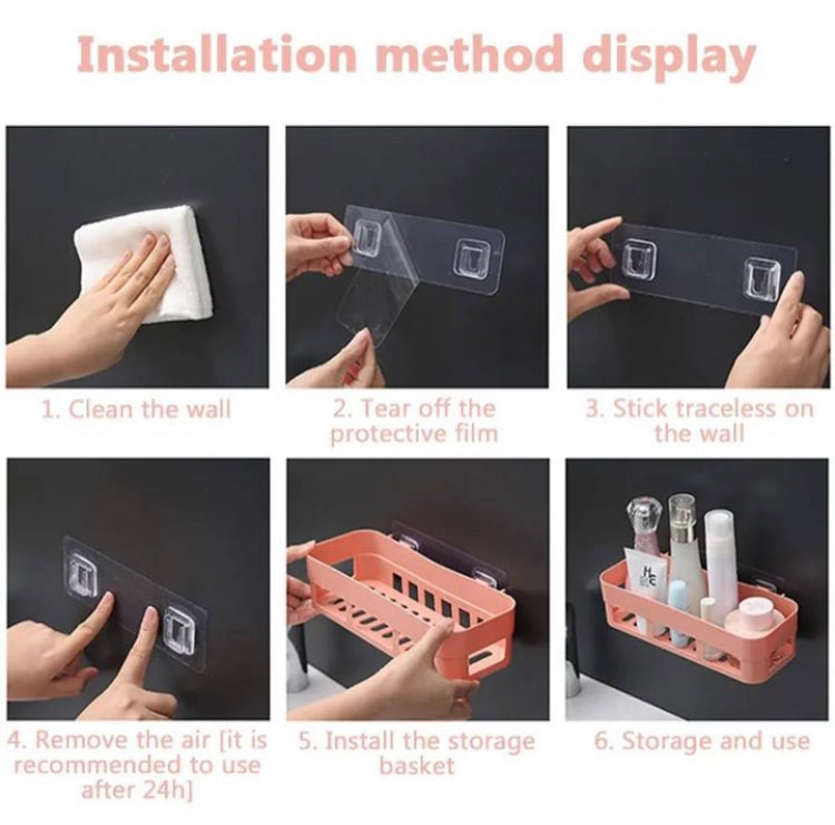 Wall Adhesive Bathroom Corner Multipurpose Holder