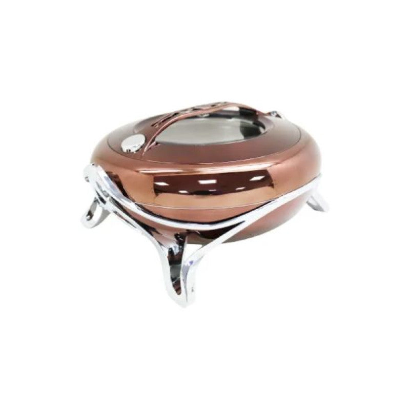 HotPot 5Ltr Chocolate+Silver