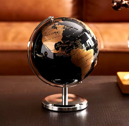 Electric Retro Automatic Globe for Decoration