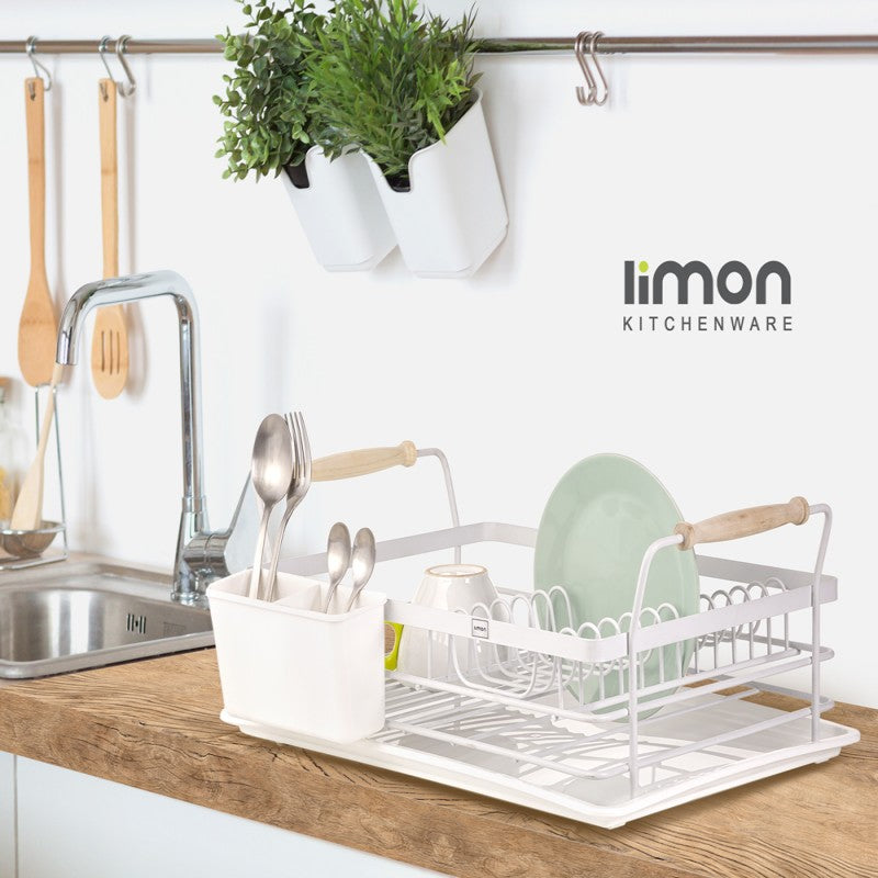 Dish Rack With Wooden Handles 1-Floor