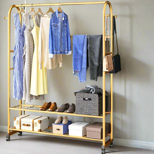 Luxury Floor Clothes Drying Rack