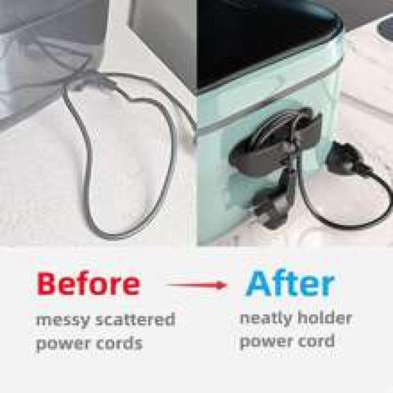 Silicon Wire Organizer – Cable Management with Double-Sided Adhesive Tape | Adornia.pk