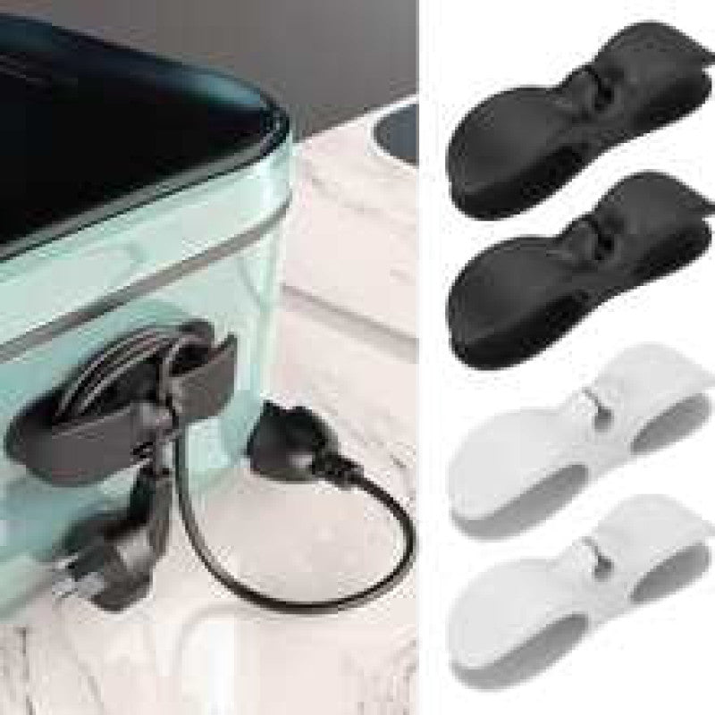 Silicon Wire Organizer – Cable Management with Double-Sided Adhesive Tape | Adornia.pk