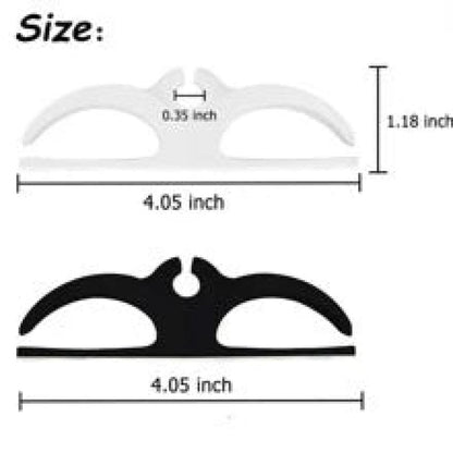 منظم أسلاك السيليكون مع شريط مزدوج الوجه