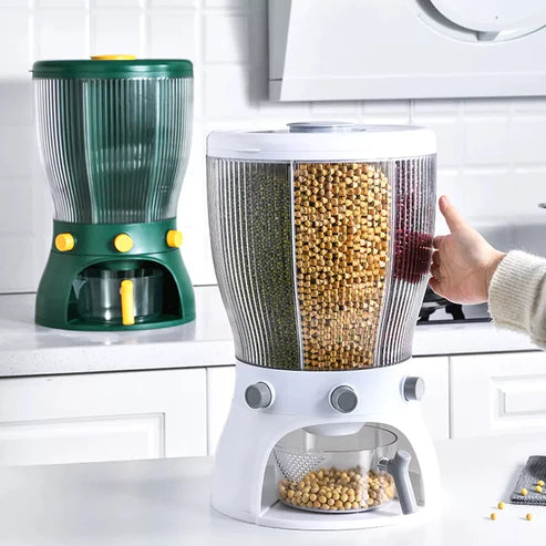 4Partition Rotating Cereal Dispenser