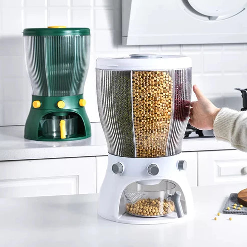 4Partition Rotating Cereal Dispenser