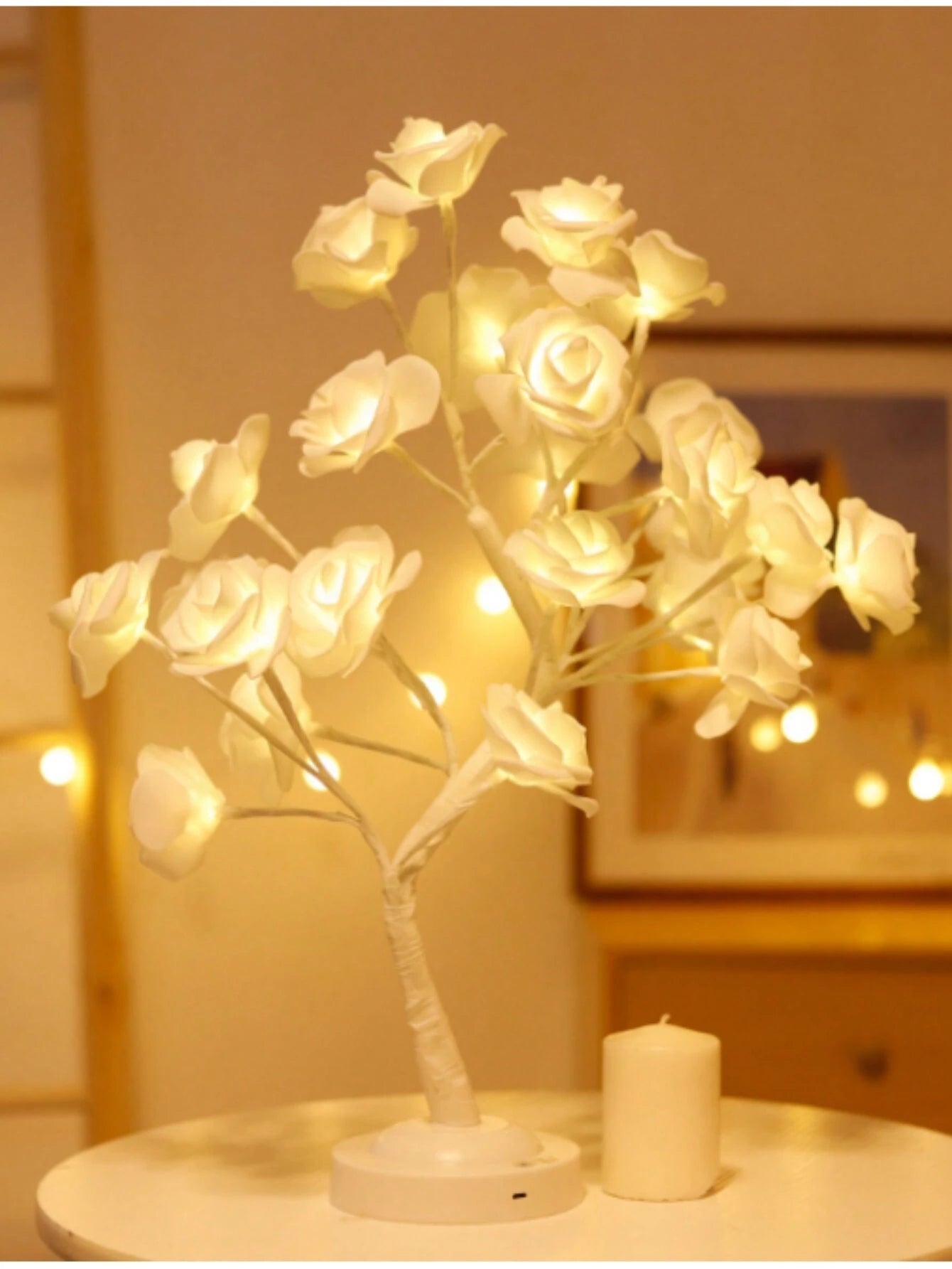 20 LED garland Rose lights Tree