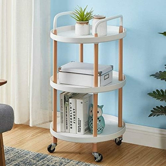 3-Tier Luxury Movable Trolley