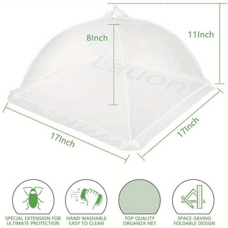 Net Food Cover, Foldable Vegetable Cover, Large Food Cover, Dust-proof Cover