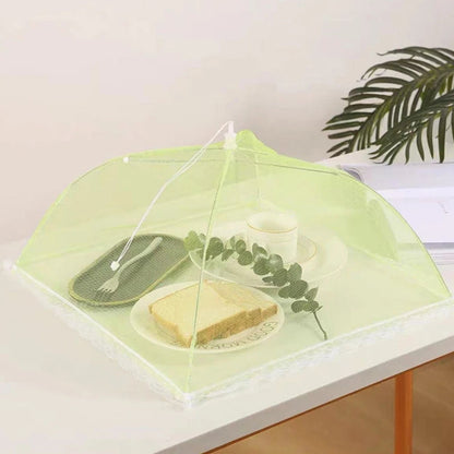 Net Food Cover, Foldable Vegetable Cover, Large Food Cover, Dust-proof Cover