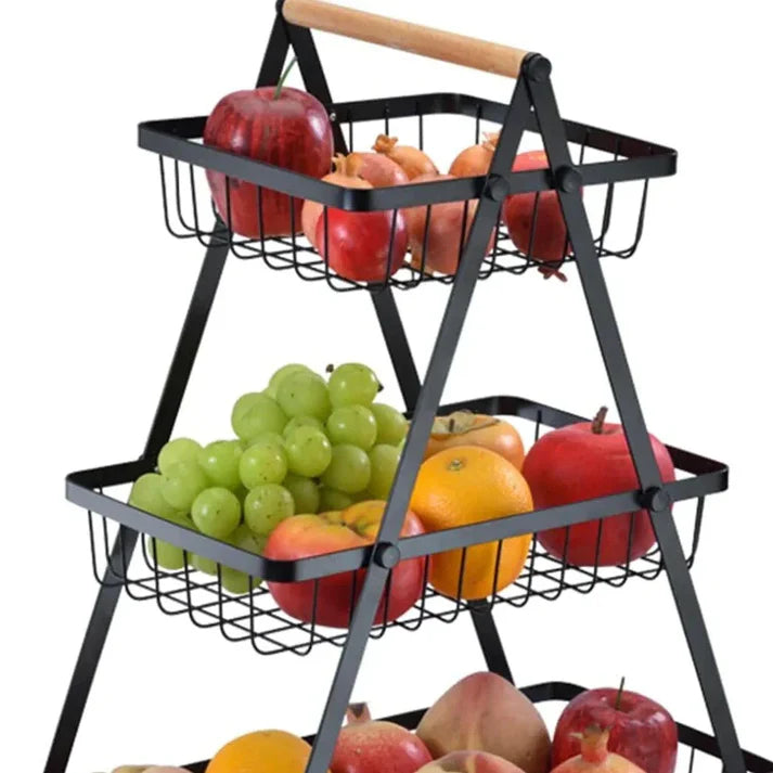 3 Tier Kitchen Countertop Fruit Basket