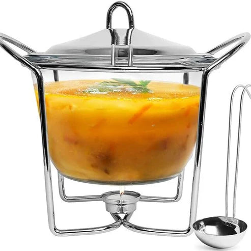 Round Food Warmer 4L