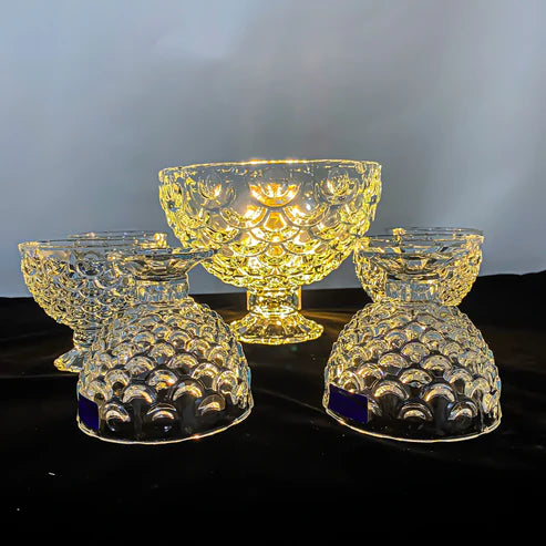 7 pcs Elegant Harmony Custard Set, 221/110.5mm