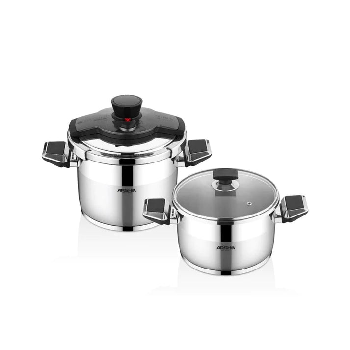 Arshia Premium Twin Pressure Cooker