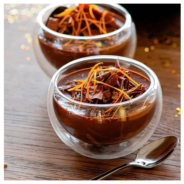 Double Wall Glass Bowl