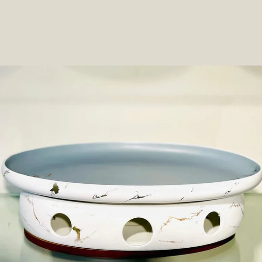 Kebabs & Rice Serving Platter