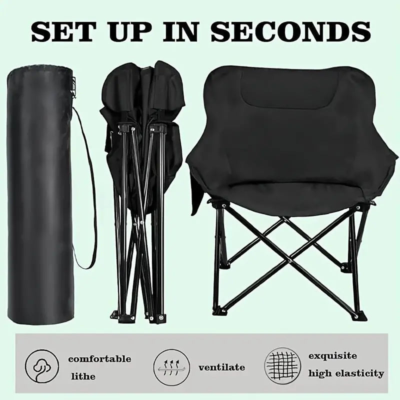 The Anywhere Seat – Foldable & Portable Chair for Camping, Picnics, and Home Use | Adornia.pk
