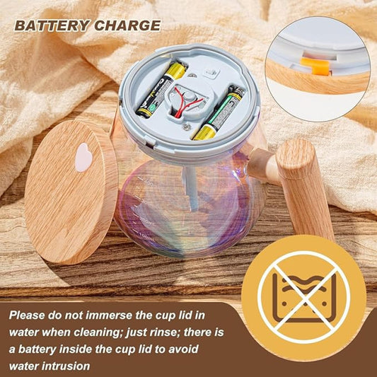 Self Stirring Mug 400ml, Electric Auto Mixing Cup