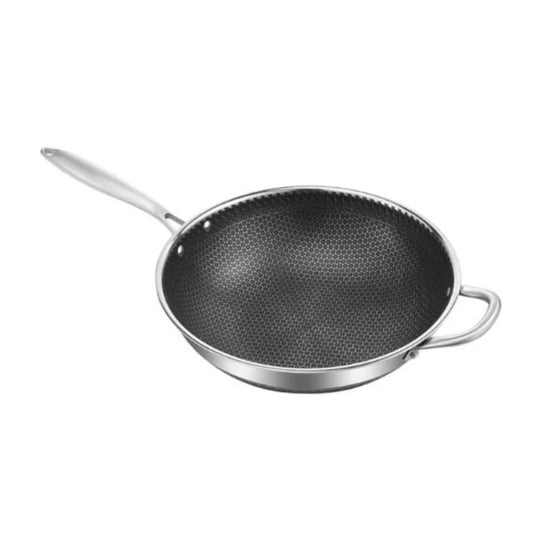 Stainless Steel Wok Pan