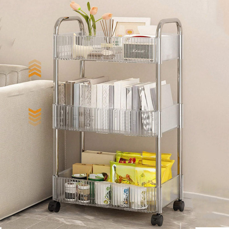 Acrylic Kitchen And Bathroom Storage Trolly