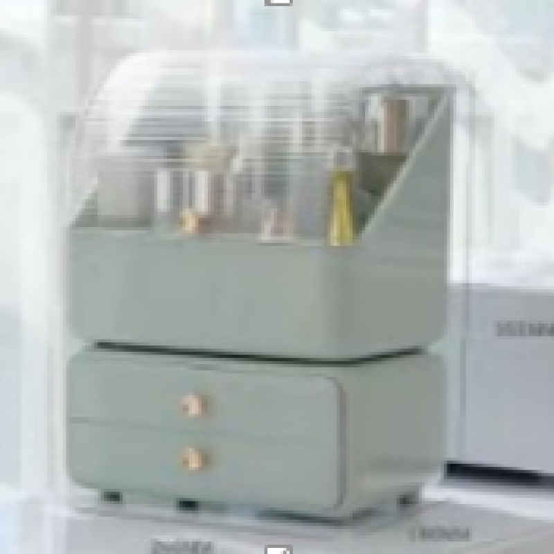 Makeup Organizer with Duo Drawers