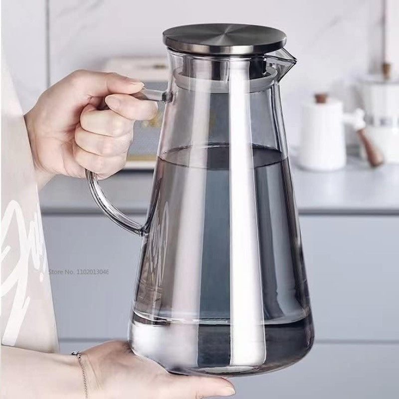 Glassware Borosilicate Dinnerware Pitcher Jug Glass Set | Durable & Elegant Tableware