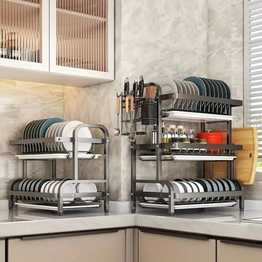 3 Tier High Quality Dish Drain Rack