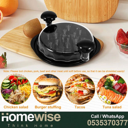 Large Chicken Shredder Tool – Twist & Shred Chicken Breast Effortlessly | Adornia.pk