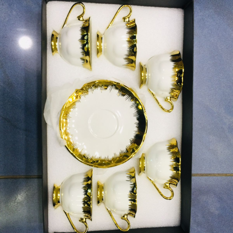 6PCS TEA CUP & 6PCS SAUCER