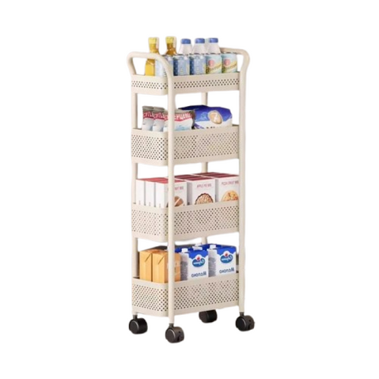 Kitchen Storage Cart With Wheels