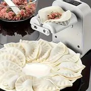 AUTOMATIC ELECTRIC DUMPLING MAKER – ADJUSTABLE SPEED & PRESSING KIT FOR PERFECT DUMPLINGS