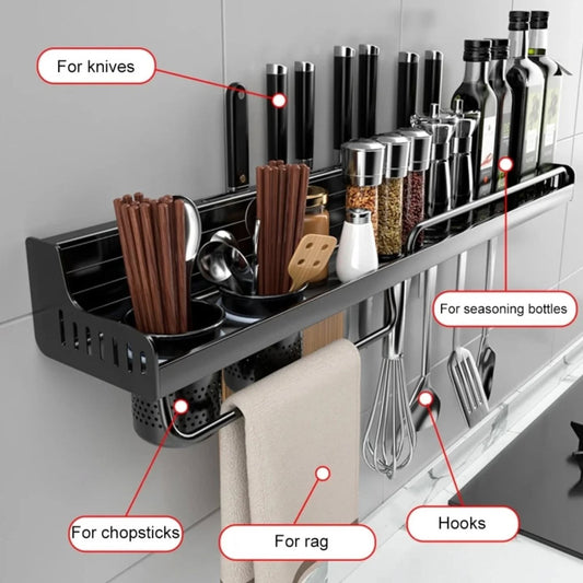 Kitchen Wall Mounted Spice Rack