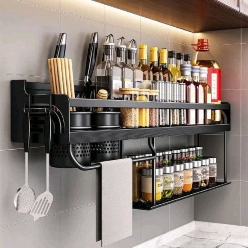 Kitchen Wall Mounted Spice Rack