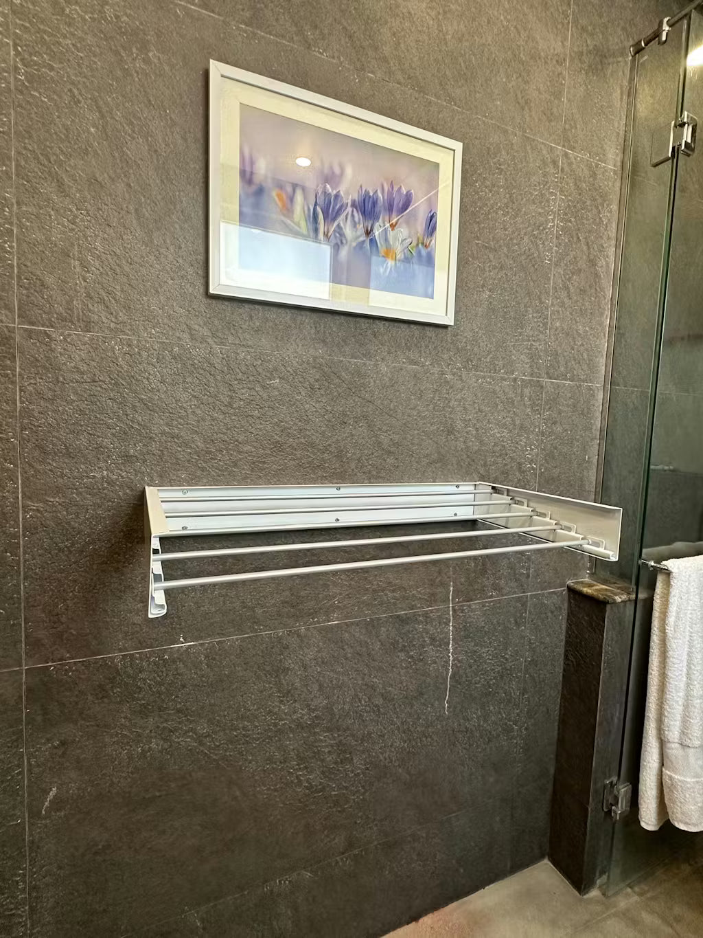 ✨ Folding Aluminum Clothes Drying Rack – Smart Space Saving Solution! ✨