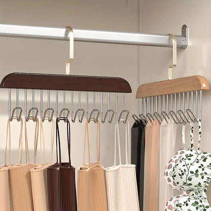 Multifunctional Solid Wood Clothes Hanger