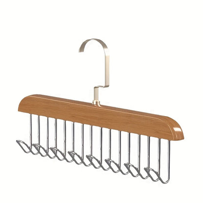 Multifunctional Solid Wood Clothes Hanger