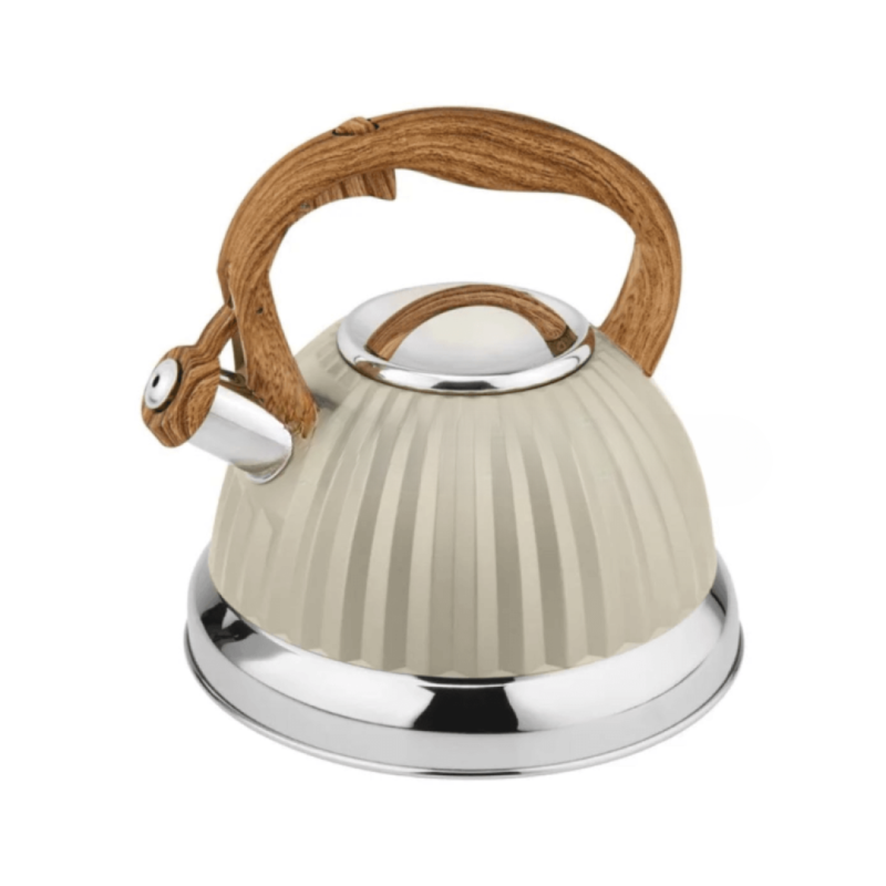 Stainless Steel Whistling Tea Kettle – Classic & Durable Design | Adornia.pk