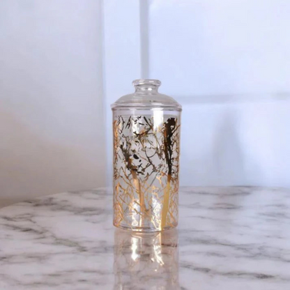 3 Pc Acrylic Jar Set – Texture Design for Elegant Storage | Adornia.pk