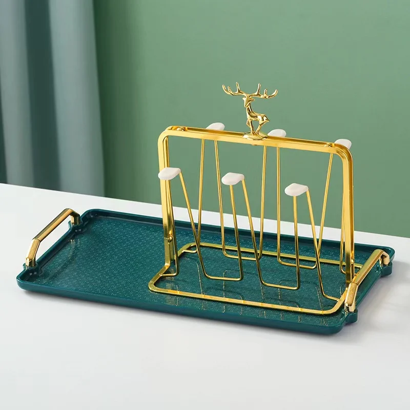 Luxury Gold Cup Holder Tree for Mugs and Glasses | Elegant Mug Rack for Kitchen & Home