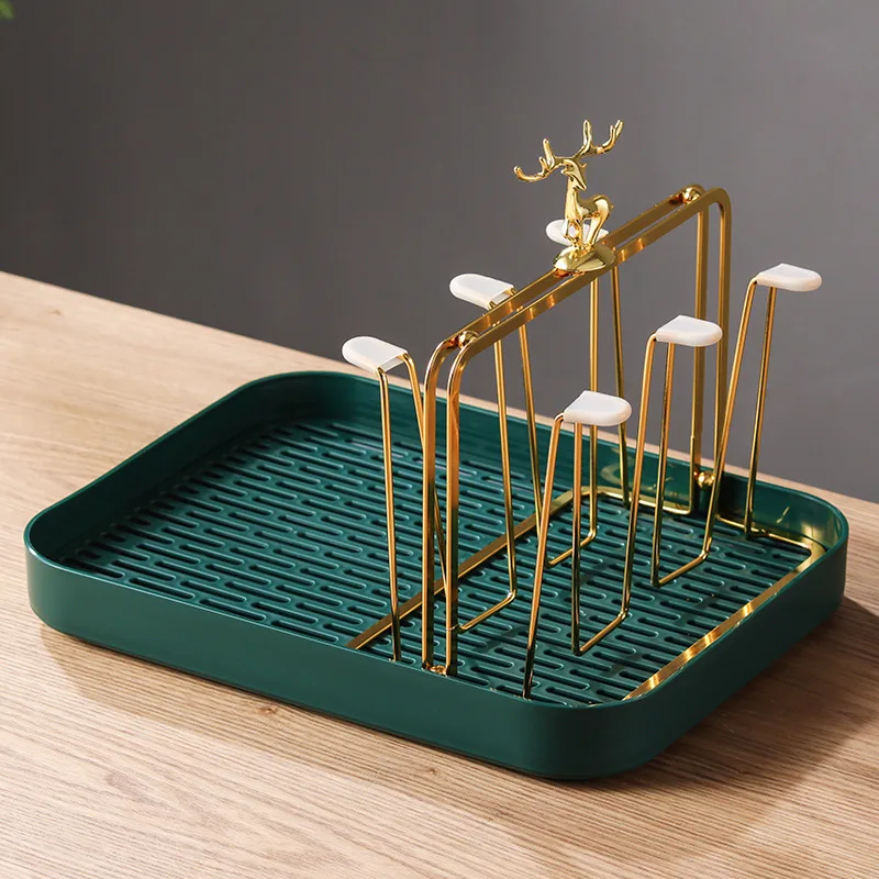 Luxury Gold Cup Holder Tree for Mugs and Glasses | Elegant Mug Rack for Kitchen & Home