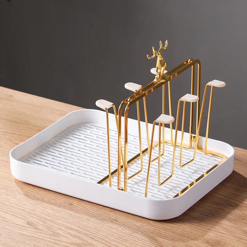 Luxury Gold Cup Holder Tree for Mugs and Glasses | Elegant Mug Rack for Kitchen & Home