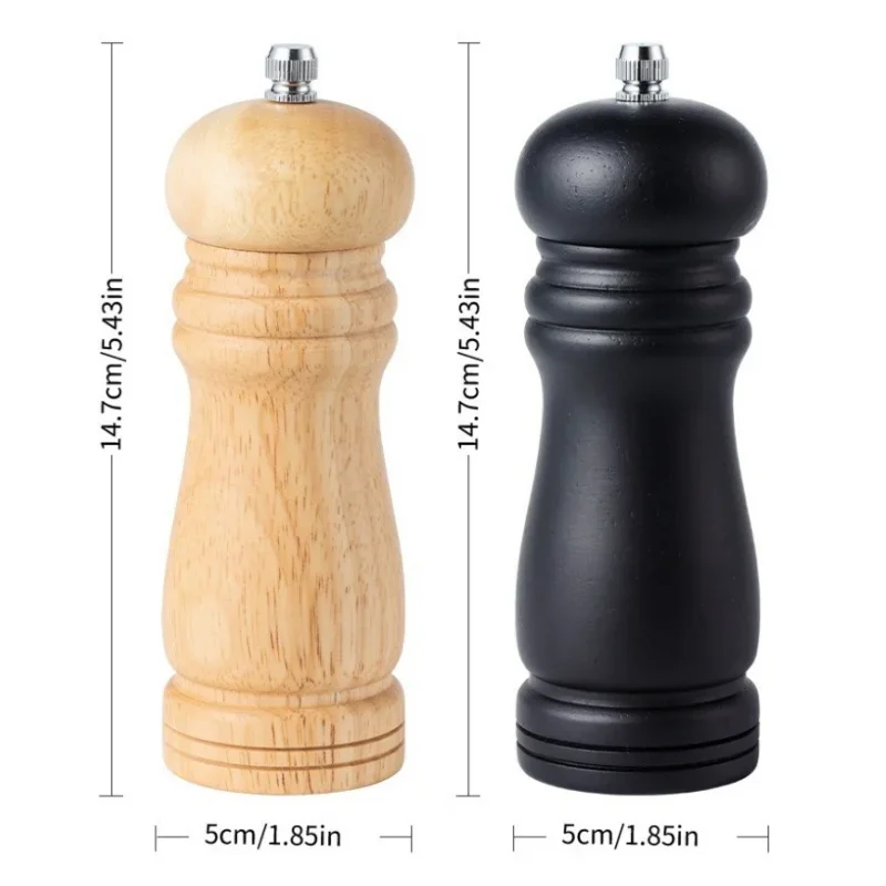 Classic Wooden Pepper Grinder & Salt Mill – Adjustable Coarseness | Buy Online in Pakistan