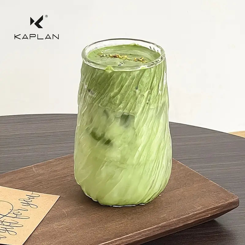 Buy Frozen Ice Design Glass Cup – Transparent Tea & Coffee Mug – Elegant Gift Mug Pakistan