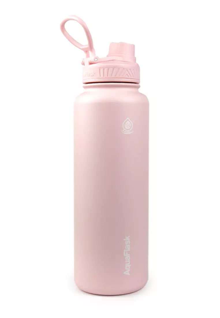 AquaFlask Bottle 40oz – Ballet Pink | Elegant Insulated Flask for Hot & Cold Beverages