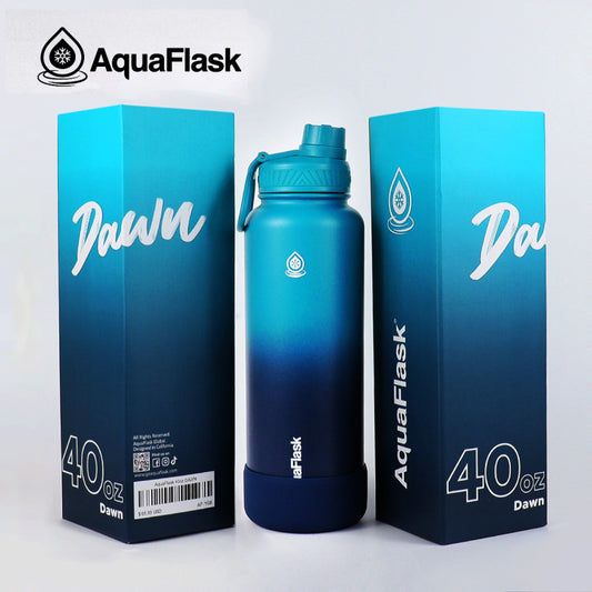 AquaFlask Dream Collection 40oz – Dawn | Premium Gradient Insulated Bottle for Daily Use