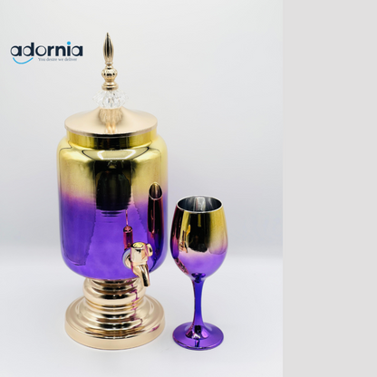 7 Pcs Multi-Color Water Dispenser Set – Stylish & Practical Hydration Solution